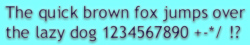 (font preview)